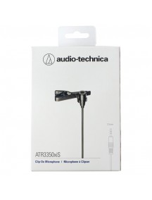 Audio Technica ATR3350XiS - Omnidirectional Condenser Lavalier Microphone For Smartphones