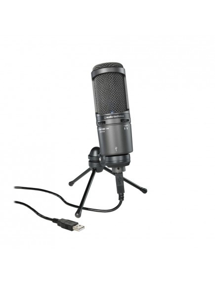 Audio Technica AT2020USB Plus Cardioid Condenser USB Microphone