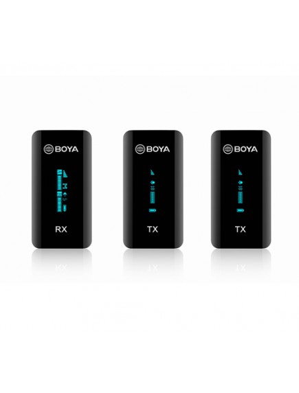 BOYA BY XM6 S2 WIRELESS MICROPHONE KIT