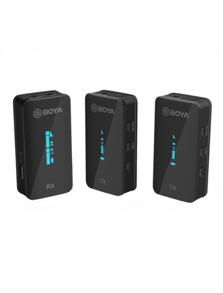 BOYA BY XM6 S2 WIRELESS MICROPHONE KIT