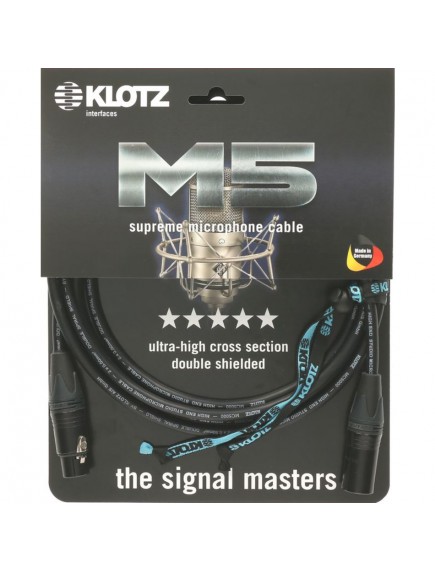 Klotz M5FM06 - High End Microphone Cable with Unique Setup