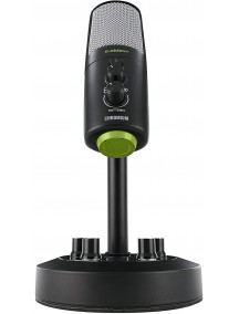 MACKIE EM-CHROMIUM - PREMIUM USB CONDENSER MICROPHONE WITH BUILT IN 2 CHANNEL MIXER