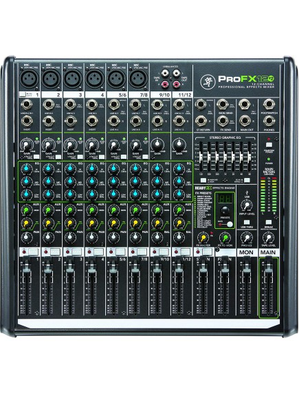 Mackie PROFX12V2 - 12 Channel Compact Mixer with USB and Effects