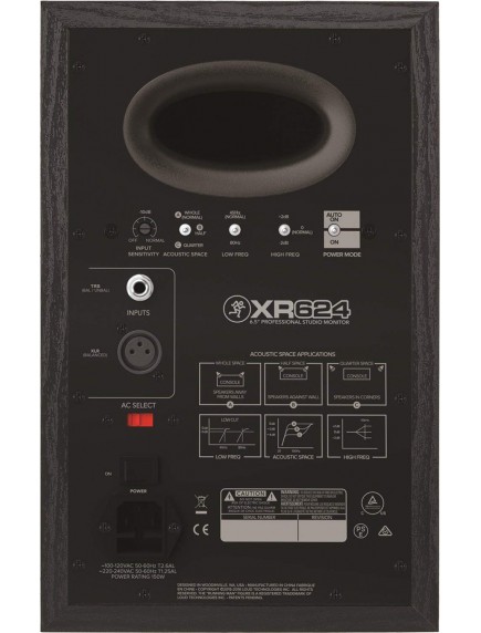 Mackie XR624 - Channel Studio Monitor