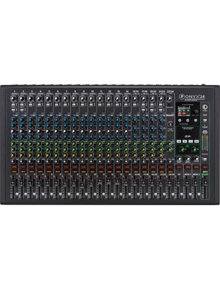 Mackie Onyx24 24-channel Analog Mixer with Multi-track USB