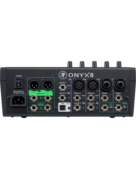 MACKIE ONYX 8  8-CHANNEL PREMIUM ANALOG USB MIXER