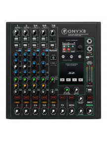 MACKIE ONYX 8  8-CHANNEL PREMIUM ANALOG USB MIXER