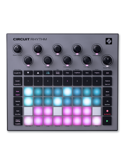 NOVATION CIRCUIT RHTYTHM MIDI CONTROLLER