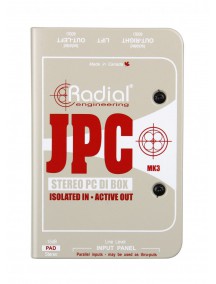 Radial JPC Hybird DI - Laptop Connector Options