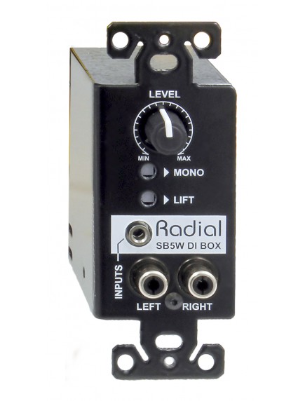 RADIAL StageBug SB-5W Wall-mount Stereo Direct Box