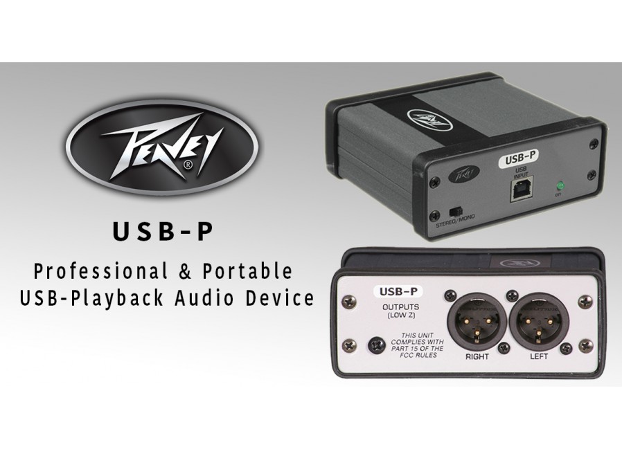 Peavey USB-P USB Playback