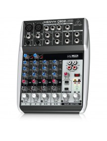 Behringer Xenyx Q802USB Premium Mixer with USB/Audio Interface