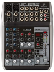 Behringer Xenyx QX1002USB Mixer with USB/Audio Interface