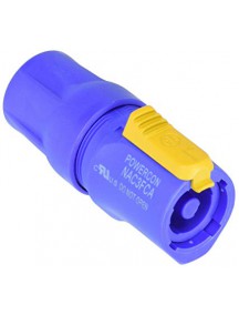 Neutrik NAC3FCA Lockable cable connector, Blue