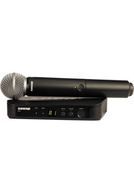 SHURE BLX24 SM58 Single Channel Wireless System