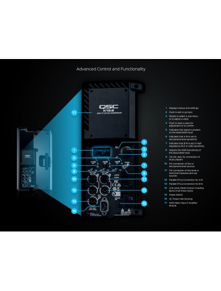 QSC K10 2 Active 10 inch Loudspeaker