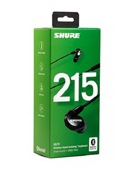 SHURE SE215-K-BT1 Sound Isolating Earphone bluetooth