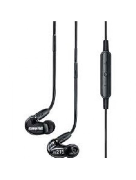 SHURE SE215-K-UNI Sound isolating earphone