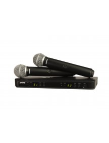 SHURE BLX288 PG58 Wireless Dual Channel Microphone